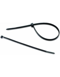 100 Fascette Nere Nylon 4,8 x 300 mm Colore Nero