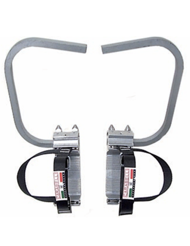 Ramponi, attrezzo per salire su palo LEGNO in ACCIAIO.