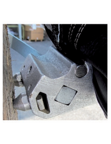 Ramponi, attrezzo per salire su palo LEGNO in ACCIAIO.