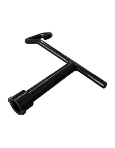 Chiave a tubo per apertura chiusino triangolare.