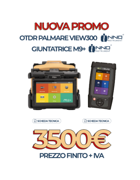 GIUNTATRICE A FUSIONE INNO M9+ (COMPLETO  TAGLIERINA INNO V1)