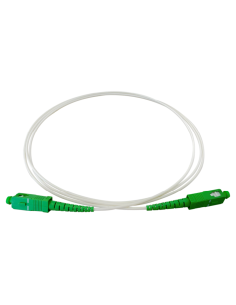 1.5Mt Patchcord bianca SC/APC - SC/APC G657-A1 2MM Simplex LSZH