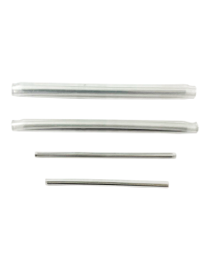 100 pz. L45 ⌀1mm Tubetto termorestringente per Giunto Fibra Ottica 2