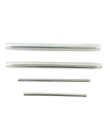 100 pz. L45 ⌀1mm Tubetto termorestringente per Giunto Fibra Ottica