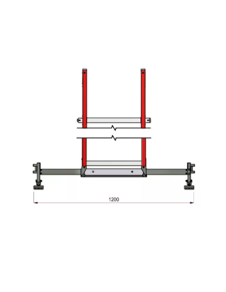 Scala innesto in Vetroresina IRMUT 11,914m