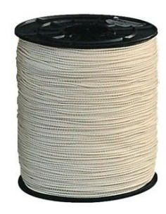 Treccia in poliestere per tiro dei cavi.