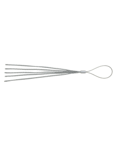 Calza per il tiro del minitubetto, per la posa della fibra ottica. 2