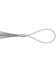 Calza per il tiro del minitubetto, per la posa della fibra ottica.