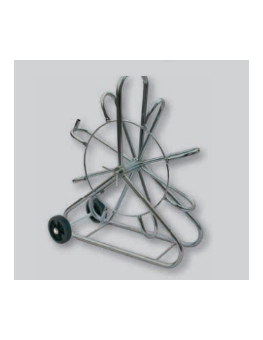 Ricambio Aspo con ruota per sonda 50/80m Ø 7.5-9mm