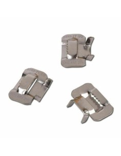 100Pz. GRAFFE ACC. INOX PER 3/8 LARG 9,5 mm