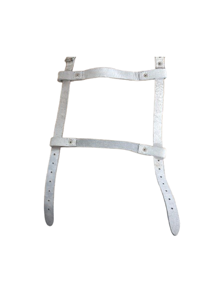 Coppia cinghie per ramponi monta palo in alluminio.