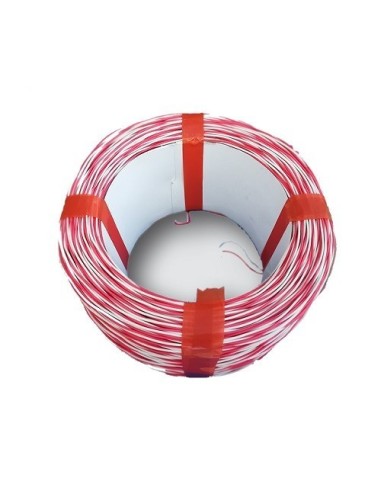 Matassa 250m  TR-2x0.6 B/R trecciola o treccia telefonica