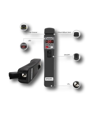 Identificatore di fibra con VFL TC-14