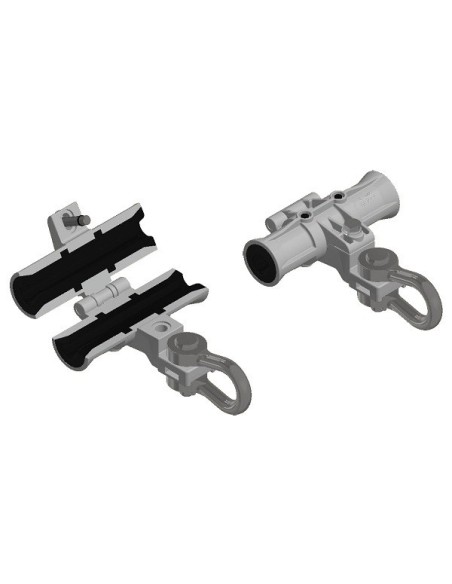 Equipaggiamento di sospensione per cavi 10 -11 mm